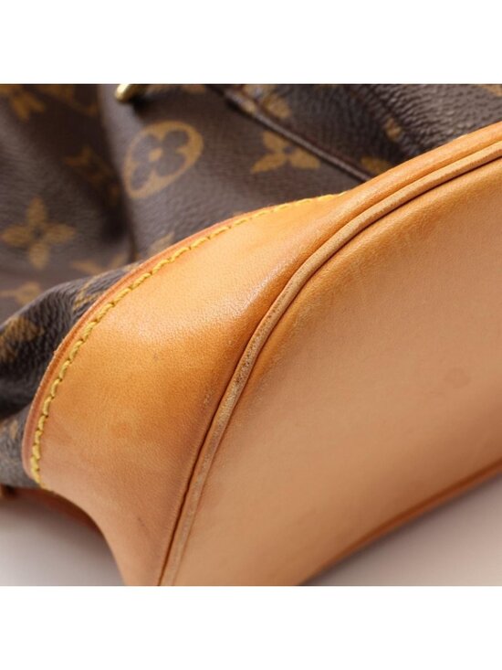 Louis Vuitton Backpack Montsouris GM Monogram Canvas Leather main image 10